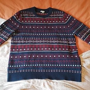 Men's stripped sweater